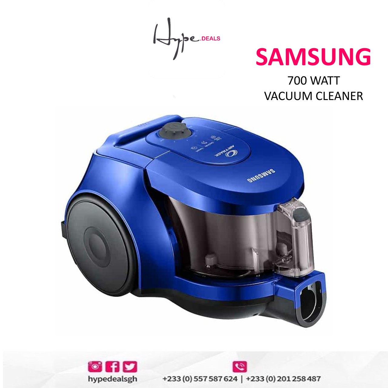 Samsung 700 Watt Vacuum Cleaner (VCC43U0V3D)